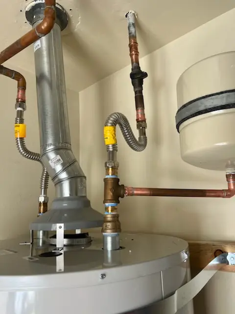 Water heater installation and plumbing repair in Orchard View